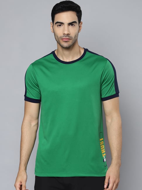 ALCIS Green Round Neck T-Shirt-picture-18