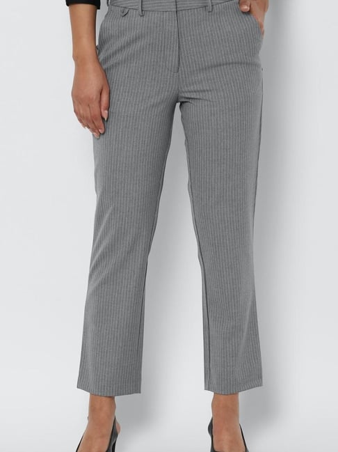 Mens Formal Business Slim Fit Pants Casual Work Striped Trousers -  Walmart.com