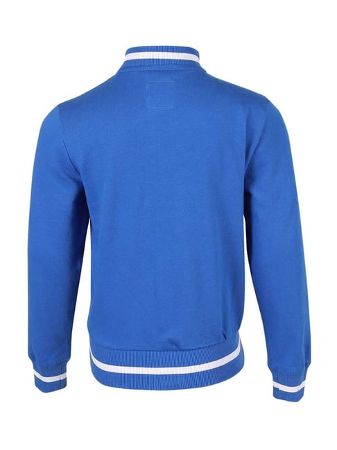 Buy Navy Blue & White Jackets & Coats for Men by ALCOTT Online | Ajio.com