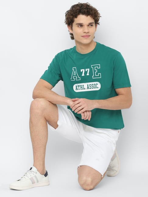 Buy American Eagle White Regular Fit Shorts for Mens Online Tata