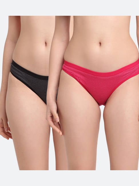 Buy Friskers Black Thong Panty for Women's Online @ Tata CLiQ