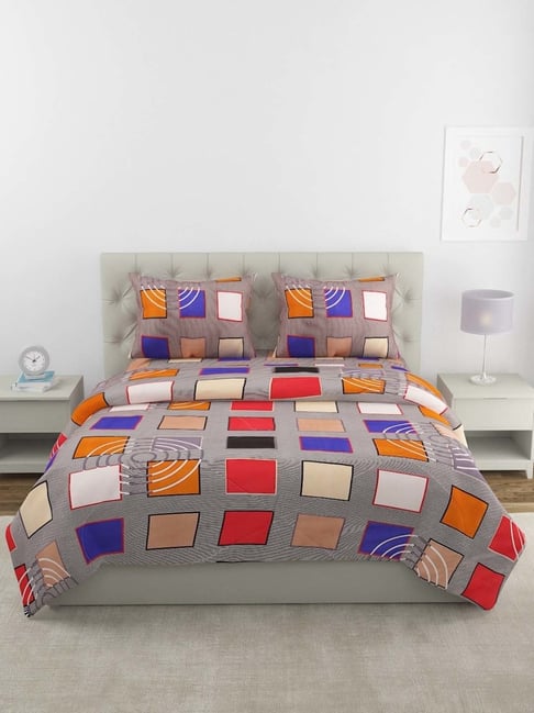 Buy Saral Home Joy Pink 350 TC Bed Sheet Set at Best Price @ Tata CLiQ