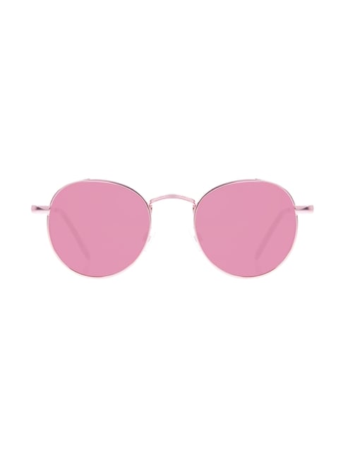 Gucci Oversized Round Sunglasses in Pink | Lyst