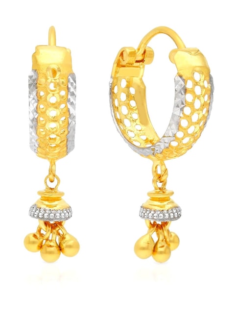 Buy Malabar Gold 22 KT Gold Bali Earring for Kids Online