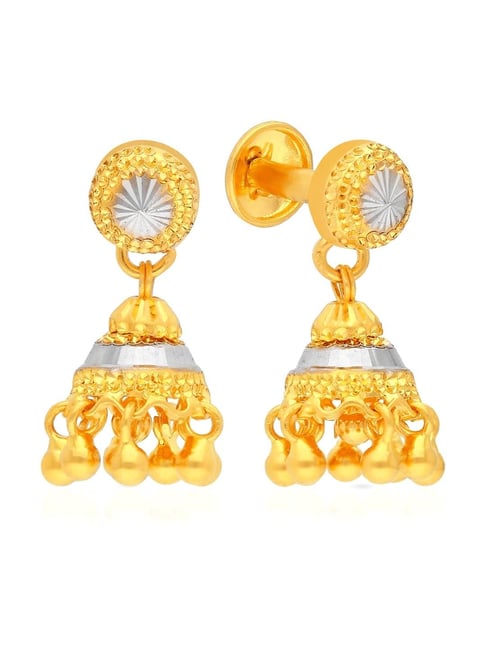 Gold sales jhumkas malabar