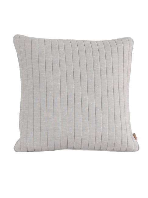 Maspar Cotsmere Muted Stripes Grey 300 TC Cotton Cushion Cover-picture-26
