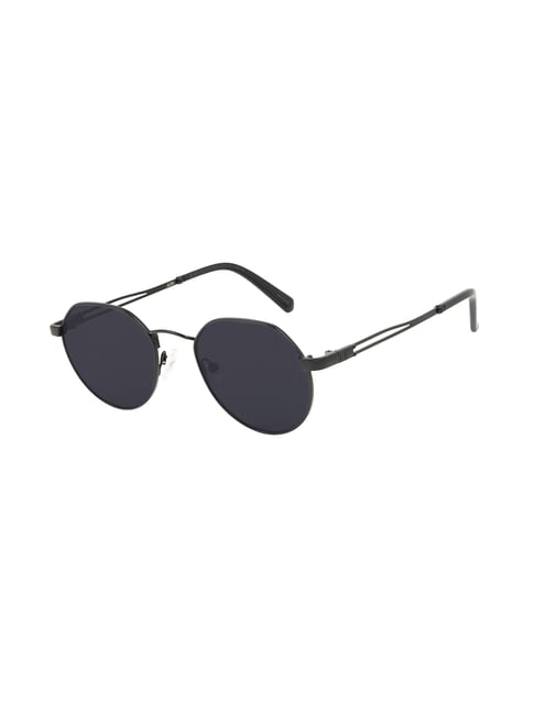 Thick Black Oval Fashion Sunglasses Wholesale - Frontier Fashion, Inc.