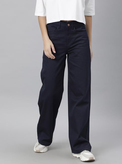 Shop G-Line Women Bootcut Pants - High Waisted Flare Trousers in Navy |  Pantsuit, Navy women, Bootcut