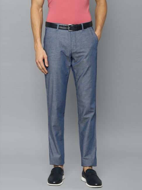 Buy Louis Philippe Navy Trousers Online  802501  Louis Philippe