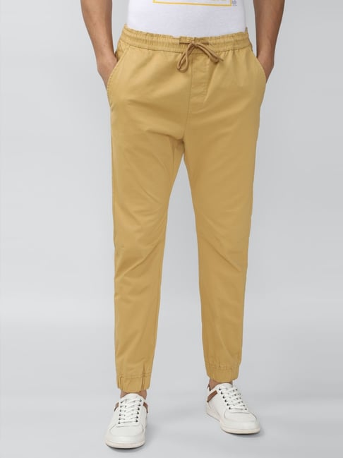 Ral regular-fit cotton pants, sage green, man | Dondup