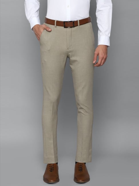 Buy Louis Philippe Brown Regular Fit Checks Trousers for Mens Online  Tata  CLiQ