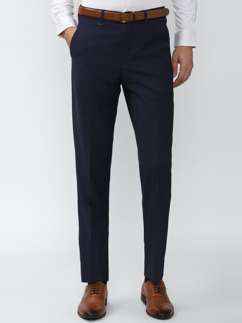 Kurus Regular Fit Men Blue Trousers  Buy Kurus Regular Fit Men Blue  Trousers Online at Best Prices in India  Flipkartcom