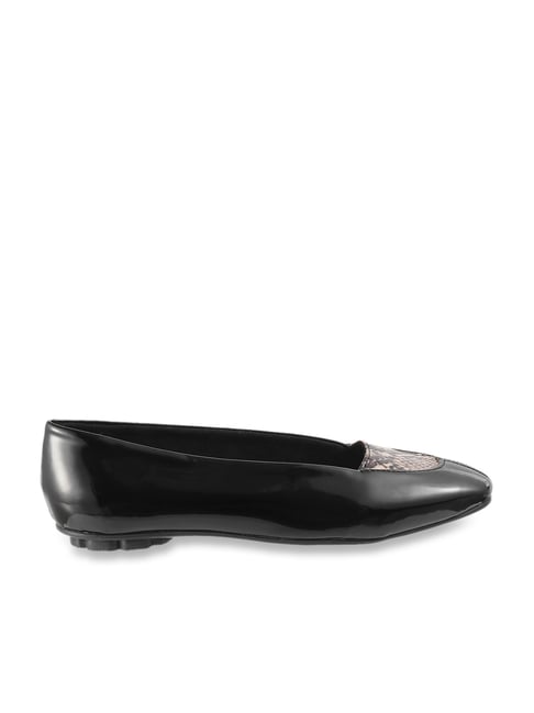 Catwalk Women's Black & Brown Flat Ballets