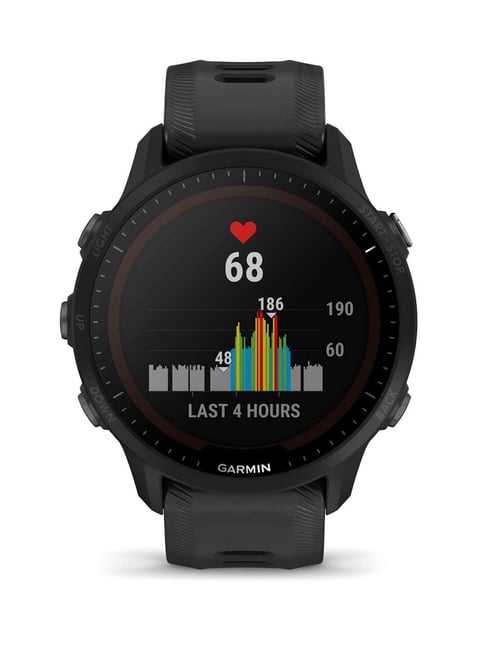 Buy Garmin Forerunner 955 Solar Smartwatch (GPS, Black) Online At Best ...