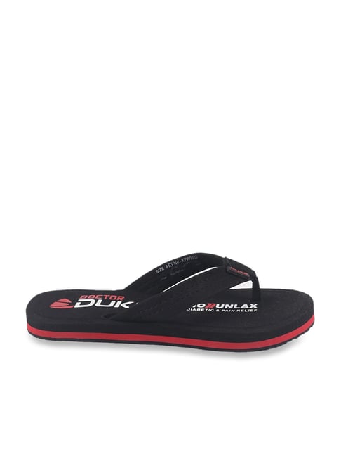 Duke Women's Black Flip Flops-picture-38