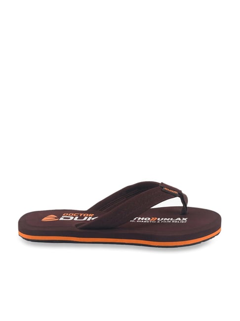Duke Women's Brown Flip Flops-picture-36