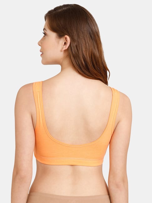 Buy Rosaline by Zivame Orange Under Wired Padded T-Shirt Bra for Women  Online @ Tata CLiQ