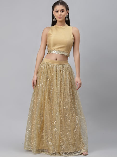 Golden choli online hotsell