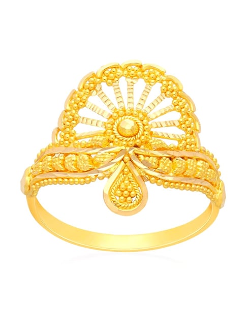 Buy Malabar Gold and Diamonds 22k Gold Ring for Women Online At Best ...