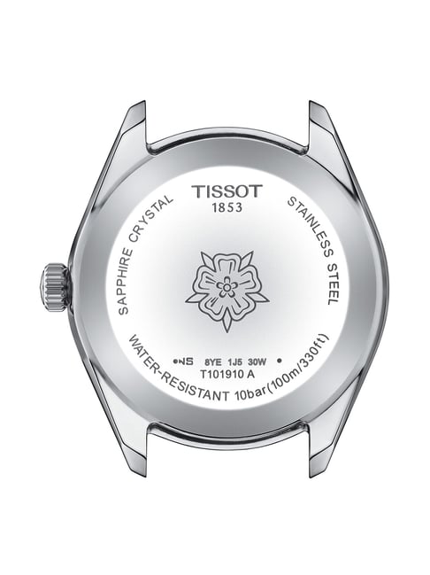 Tissot Male White Analog Stainless Steel Watch | Tissot – Just In Time