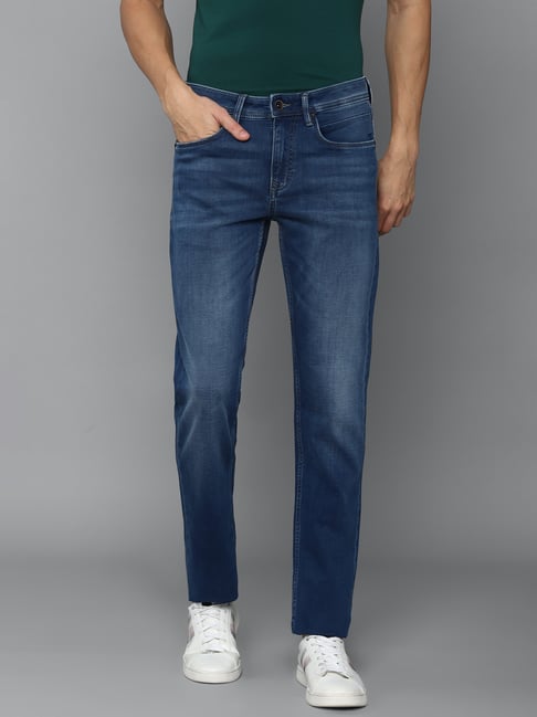 Louis Philippe Jeans Slim Men Light Blue Jeans - Buy Louis