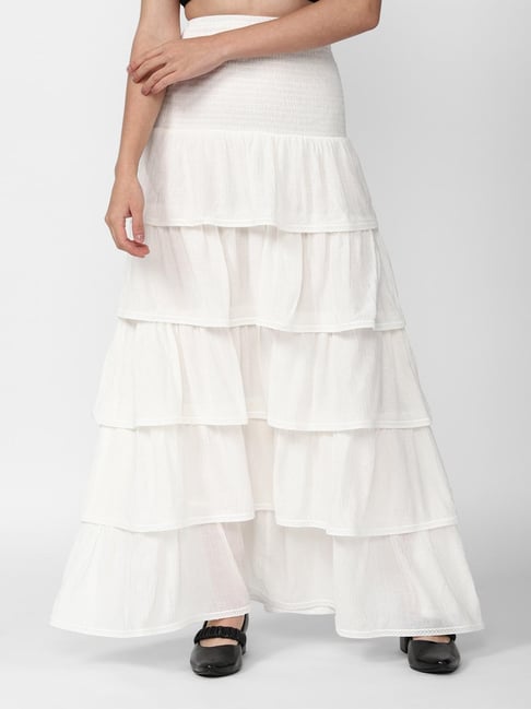 Forever 21 White Skirt Price in India