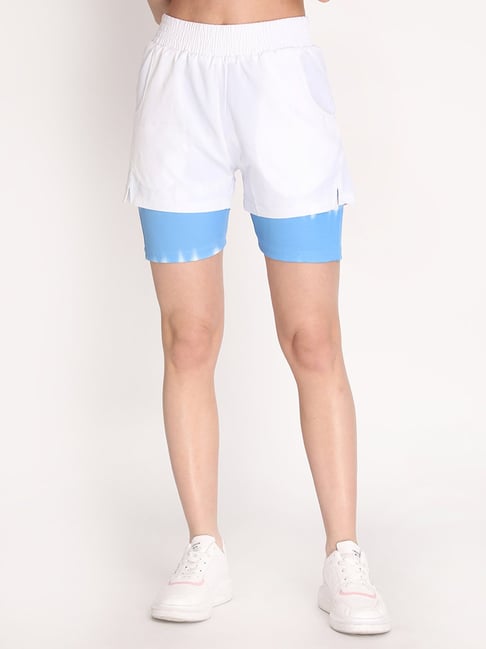 Buy White Shorts for Women by Chkokko Online