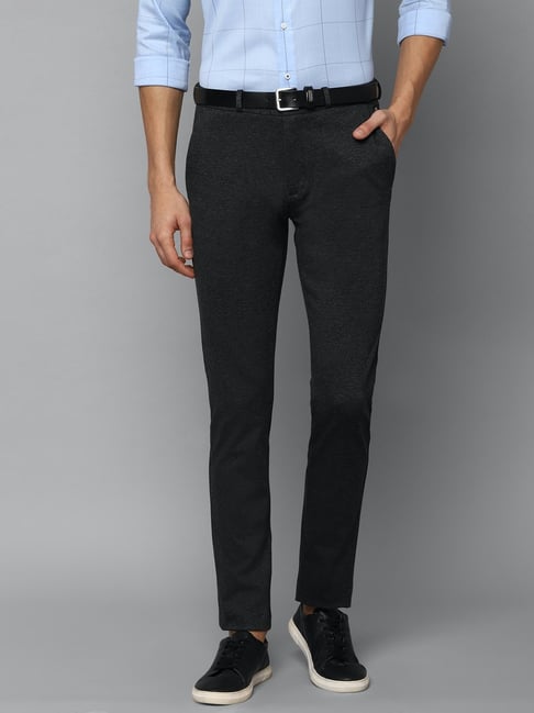 Charcoal Check Casual Trouser  CANOE TRENDS
