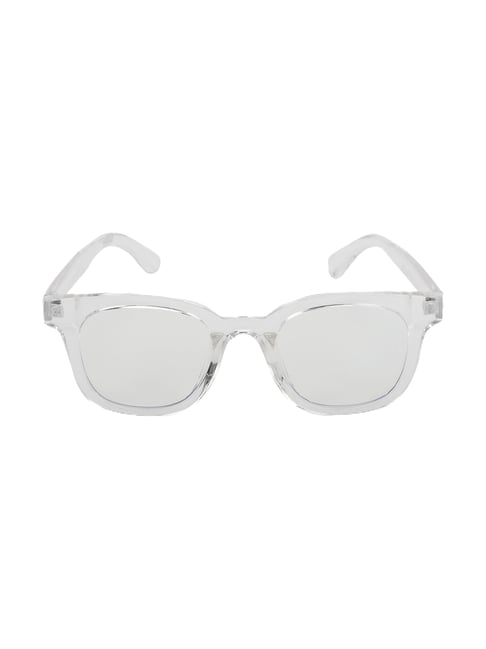 FEISEDY Retro Small Narrow Rimless Sunglasses Clear Eyewear Vintage  Rectangle Sunglasses for Women Men B2643 - Walmart.com