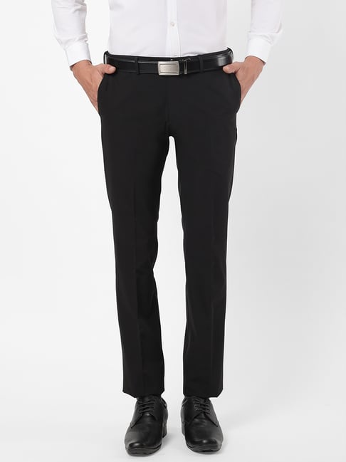 Cliths Black Formal Trouser/ Business Slim Fit Flat Front Formal Pants For  Men at Rs 449.00 | Men Slim Formal Pants | ID: 26030195288