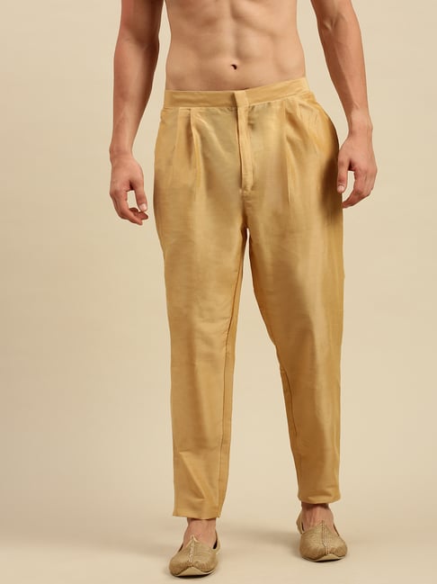 Sanwara Beige Regular Fit Pants-Sanwara-Apparel-TATA CLIQ