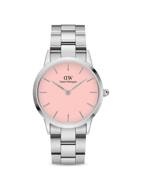 Buy CALVIN KLEIN Linked Bracelet 32 mm Rose Gold Dial Stainless Steel  Analog Watch for Women - 25200131 | Shoppers Stop