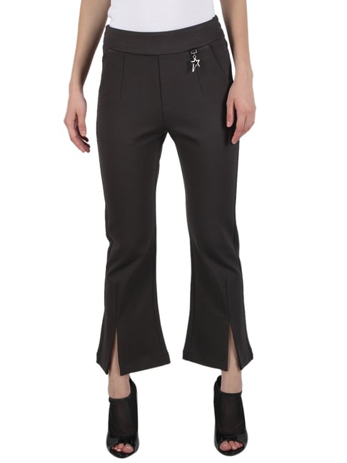 Monte Carlo Black Mid Rise Pants-image-16