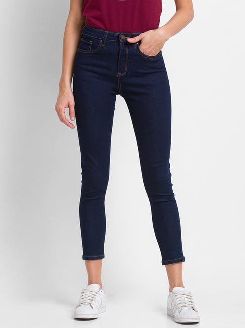 Spykar Blue High Rise Jeans-picture-31