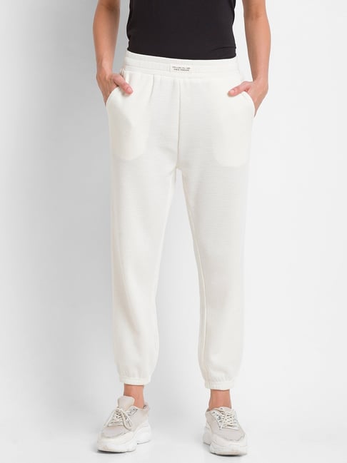 Buy Women Off White Regular Fit Lower Online in India - Monte Carlo