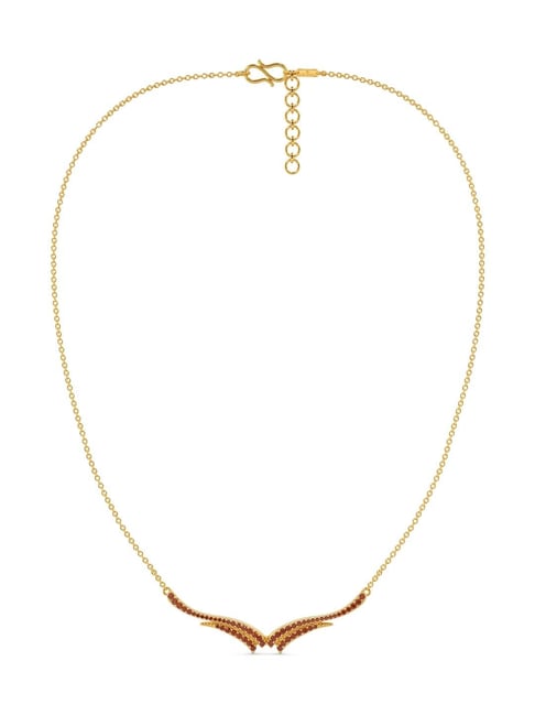 Melorra 18k Gold Get Set Gold Necklace for Women