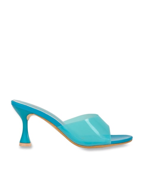 Jove Women's Aqua Casual Stilettos