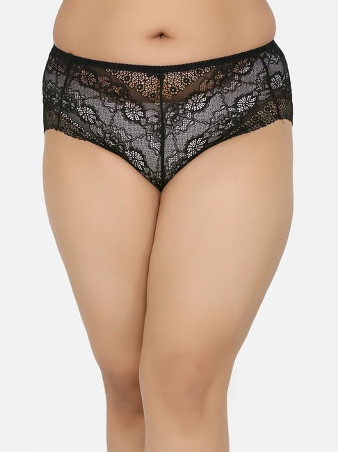 Buy Curvy Love Black Lace Hipster Panty for Women's Online @ Tata CLiQ