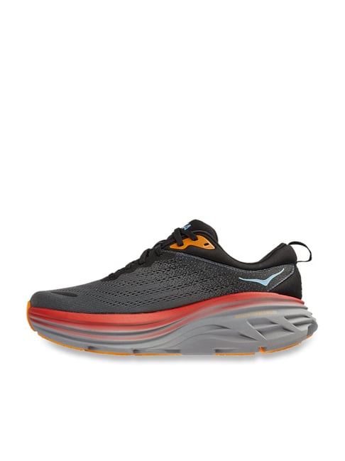 Buy Hoka Men's Bondi 8 Grey Running Shoes for Men at Best Price @ Tata CLiQ