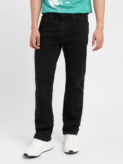 Levi's 513 black jeans discount