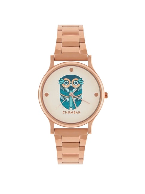 Boyfriend Gift - Girlfriend Gift - Wonderful gift Chumbakdesign Watches &  Jewellery TEAL By Chumbak Floral Birds Wrist Watch- Pink - Chumbak Shop