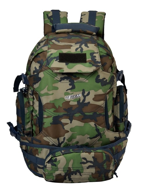 Buy Safara Tactical 1 15 Inch Laptop Backpack with Rain Cover Camo Online |  Wildcraft