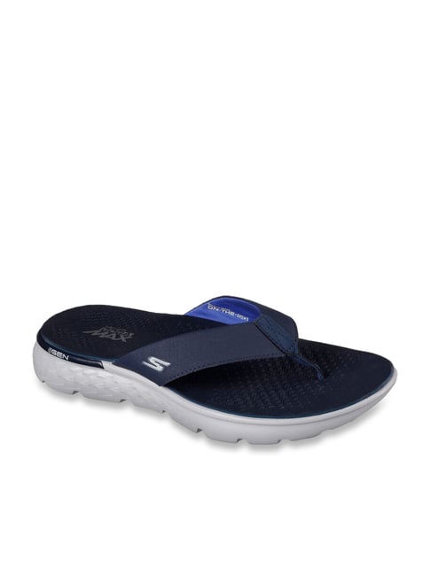 Skechers Men's ON-THE-GO 400 SHORE Navy Blue Lifestyle Slippers
