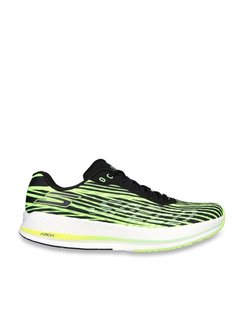 Skechers Men's GO RUN RAZOR 4 Lime Green Running Shoes