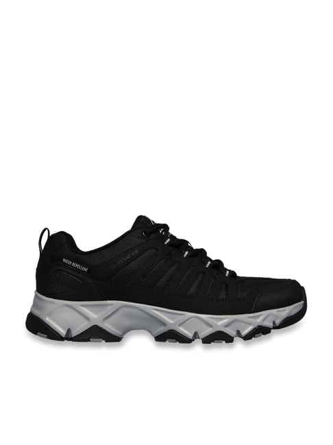 Skechers Men's CROSSBAR Black Casual Sneakers-Skechers-Footwear-TATA CLIQ