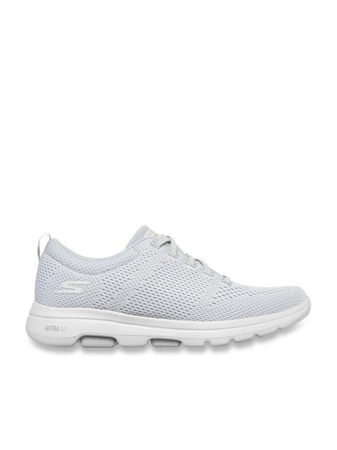 Skechers Men's GO WALK 5 White Walking Shoes