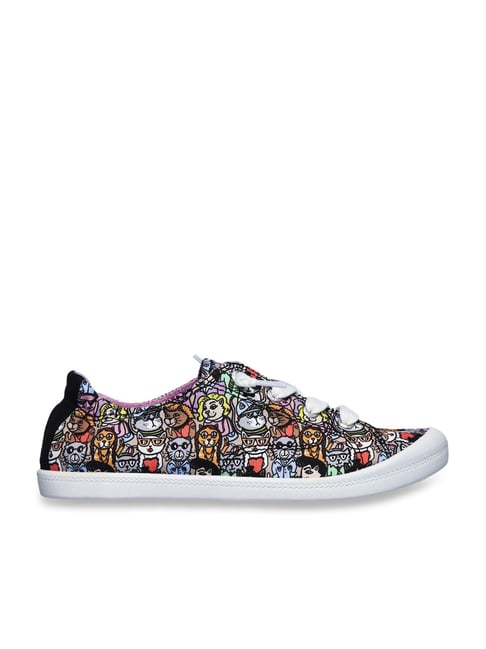 Skechers cat 2024 print shoes