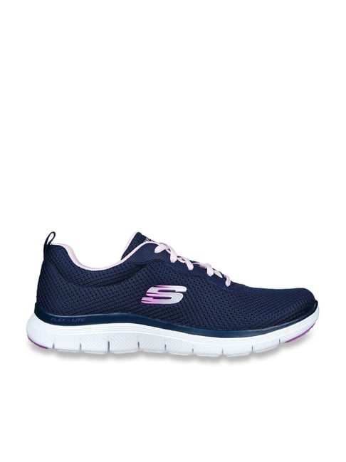 Skechers Women's FLEX APPEAL 4.0 Navy Sneakers