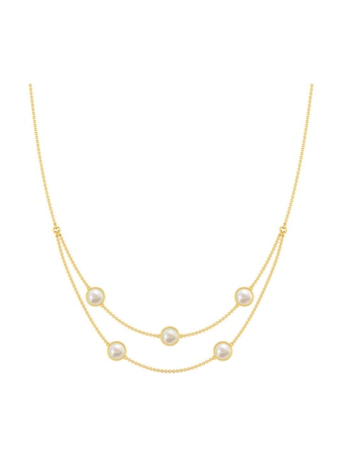 14k White Gold Pave Diamond Dot Necklace — Gold Necklaces | Ooh Aah Jewelry  | Nob Hill | Albuquerque | United States | Ooh! Aah! Jewelry