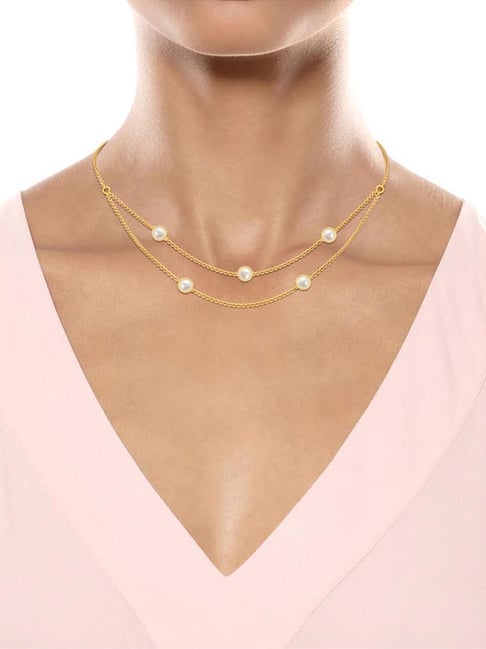 14kt Gold Lapis and Diamond Dot Necklace– MATEO